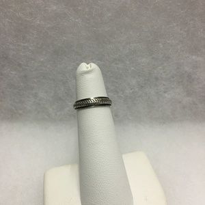 Silpada Designs Chevron .925 SS Toe Ring